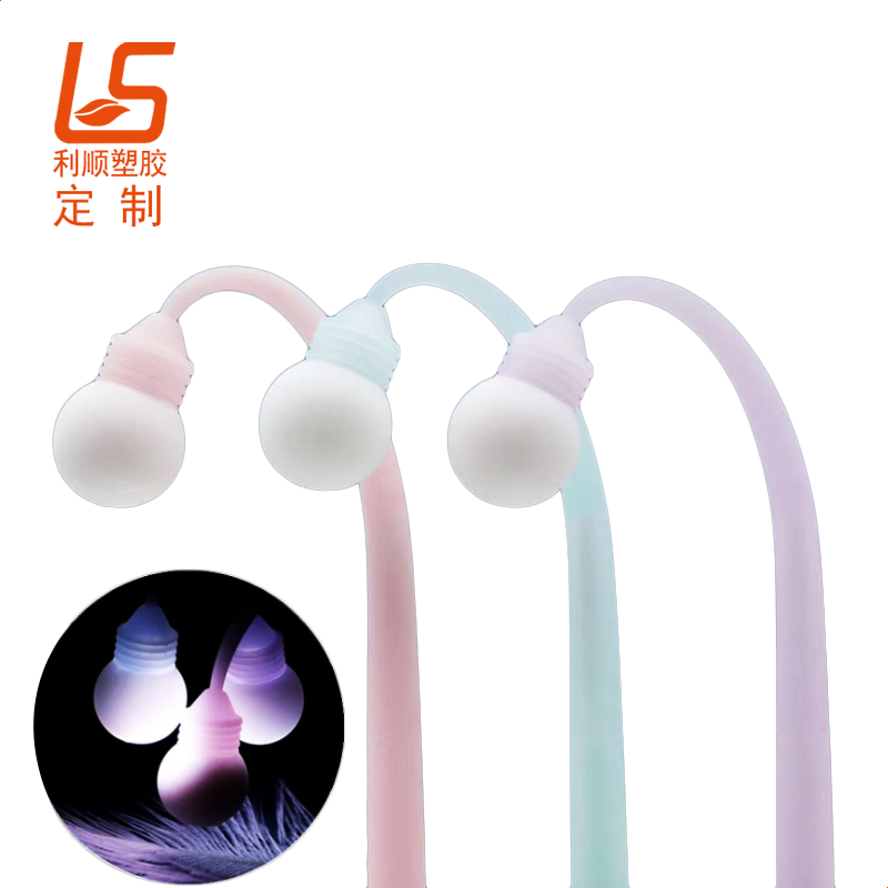 定制LED發(fā)光圓珠筆 發(fā)光公仔圓珠筆發(fā)光中性筆 (2)