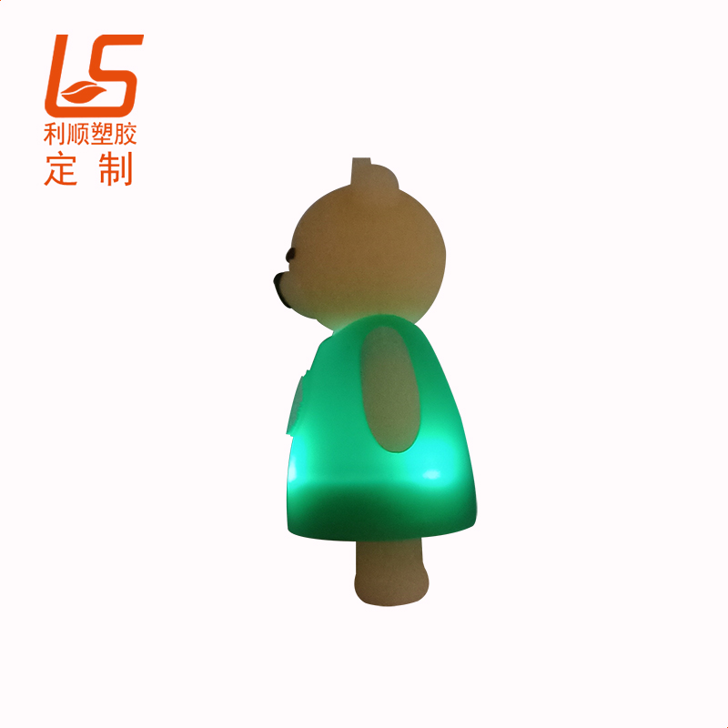 定制星巴克LED發(fā)光公仔 星巴克小熊LED燈公仔星巴克立體公仔發(fā)光燈 (2)