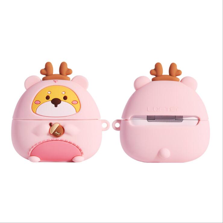 卡通硅膠藍牙耳機套